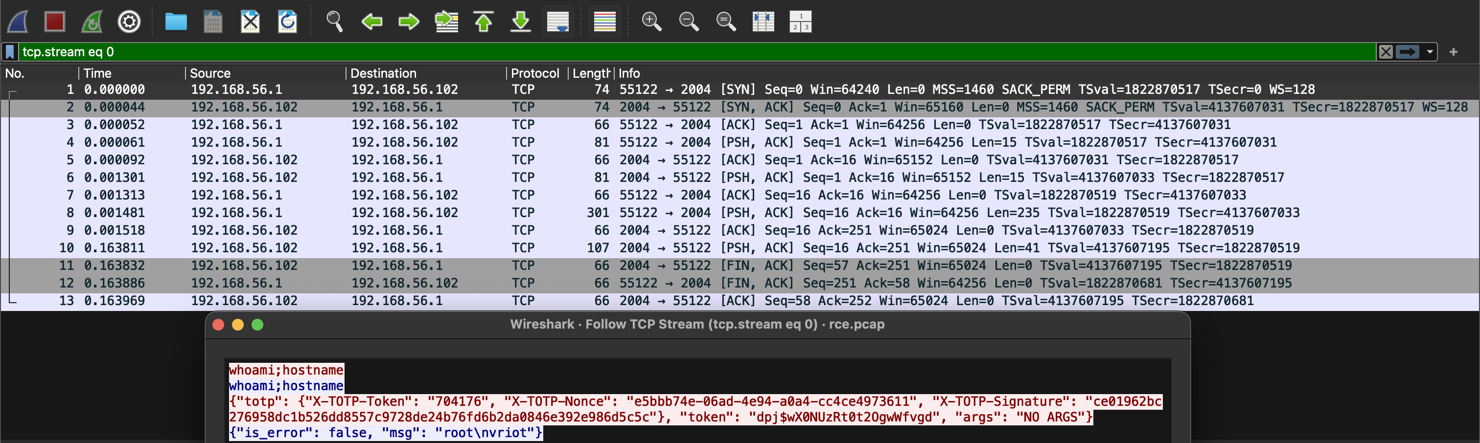 Wireshark Capture